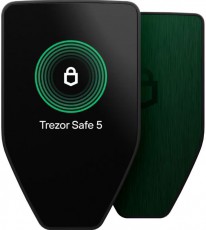 Trezor Safe 5 - Green Beryl hardver pénztárca Mobil / Kommunikáció / Smart - Okos eszköz - Egyéb okos eszköz - 529103