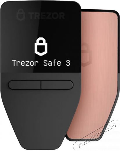 Trezor Safe 3 - Galactic Rose hardver pénztárca Mobil / Kommunikáció / Smart - Okos eszköz - Egyéb okos eszköz - 529101