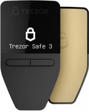 Trezor Safe 3 - Solar Gold hardver pénztárca Mobil / Kommunikáció / Smart - Okos eszköz - Egyéb okos eszköz - 529102