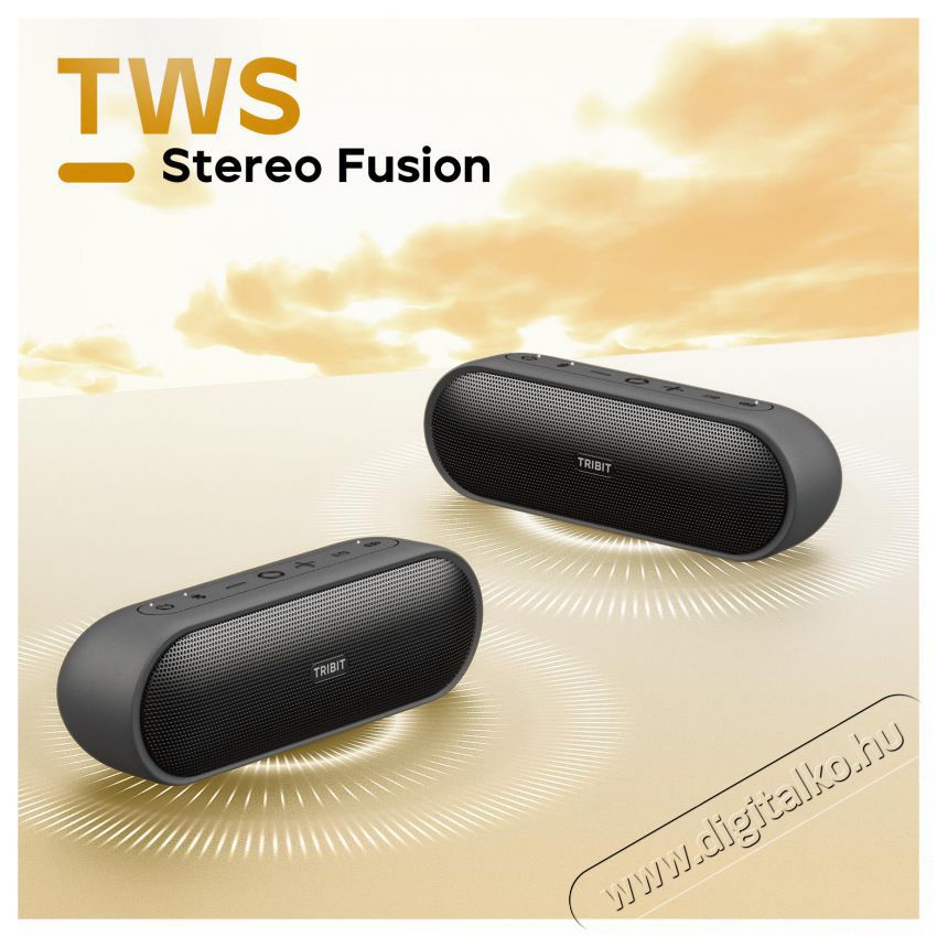 Tribit XSound Plus 2 BTS65 Black Audio-Video / Hifi / Multim&eacute;dia - Hordozhat&oacute;, vezet&eacute;k n&eacute;lk&uuml;li / bluetooth hangsug&aacute;rz&oacute; - Hordozhat&oacute;, vezet&eacute;k n&eacute;lk&uuml;li / bluetooth hangsug&aacute;rz&oacute; - 520215