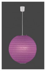 TRIO 3490400-92 Paper lila függő mennyezeti lámpa bura Háztartás / Otthon / Kültér - Világítás / elektromosság - Fali / mennyezeti lámpa - 386796