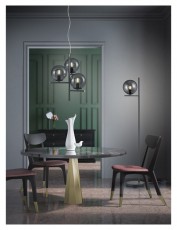 TRIO 402000142 Pure 28W E14 antracit álló lámpatest Háztartás / Otthon / Kültér - Világítás / elektromosság - Hangulat teremtő világítás - 388227