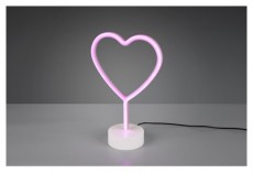 TRIO R55210101 Heart 30,5 cm USB asztali lámpa Háztartás / Otthon / Kültér - Világítás / elektromosság - Asztali lámpa - 388230