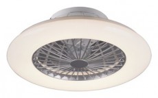 TRIO R62522187 Stralsund 30W 2200lm 3000 - 6500K titán ventilátor Háztartás / Otthon / Kültér - Ventilátor / Légkondicionáló - Fali / mennyezeti ventilátor - 388232