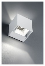 TRIO 226860231 Adaja Fehér kültéri LED fali lámpa Háztartás / Otthon / Kültér - Világítás / elektromosság - Kerti / kültéri lámpa - 394269