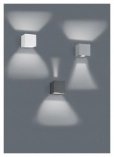TRIO 226860231 Adaja Fehér kültéri LED fali lámpa Háztartás / Otthon / Kültér - Világítás / elektromosság - Kerti / kültéri lámpa - 394269