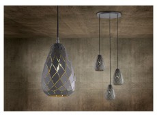 TRIO 301300342 Onyx 42W antracit f&uuml;ggesztett l&aacute;mpatest H&aacute;ztart&aacute;s / Otthon / K&uuml;lt&eacute;r - Vil&aacute;g&iacute;t&aacute;s / elektromoss&aacute;g - Fali / mennyezeti l&aacute;mpa - 395066