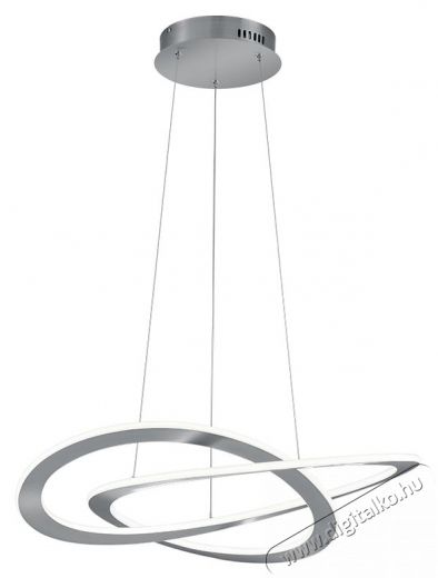 TRIO 321710107 OAKLAND 52W 5650lm 3000K nikkel f&uuml;ggesztett l&aacute;mpatest H&aacute;ztart&aacute;s / Otthon / K&uuml;lt&eacute;r - Vil&aacute;g&iacute;t&aacute;s / elektromoss&aacute;g - Fali / mennyezeti l&aacute;mpa - 395034