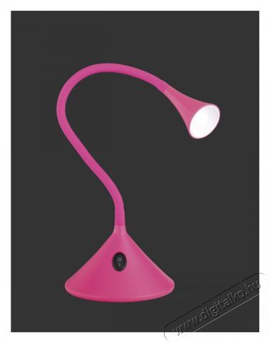 TRIO R52391193 Viper LED rózsaszín asztali lámpa Háztartás / Otthon / Kültér - Világítás / elektromosság - Asztali lámpa - 388620
