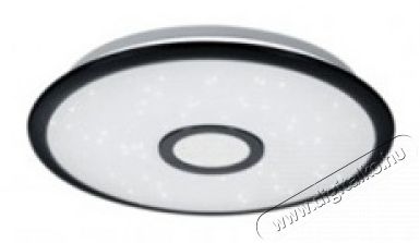 TRIO 679114232 Okinawa fekete távirányítós LED mennyezeti lámpa Háztartás / Otthon / Kültér - Világítás / elektromosság - Fali / mennyezeti lámpa - 388887
