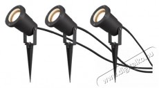 TRIO 800260342 Ubangi antracit szürke 3-mas kültéri LED spot lámpa Háztartás / Otthon / Kültér - Világítás / elektromosság - Kerti / kültéri lámpa - 388905