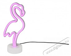 TRIO R55240101 Flamingo 32,5 cm USB asztali lámpa Háztartás / Otthon / Kültér - Világítás / elektromosság - Asztali lámpa - 388425