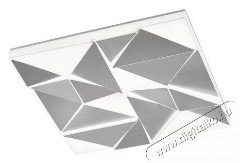 TRIO 674816005 Trinity 45W 4000lm 3000 - 5500K sz&aacute;lcsiszolt alum&iacute;nium mennyezeti l&aacute;mpatest H&aacute;ztart&aacute;s / Otthon / K&uuml;lt&eacute;r - Vil&aacute;g&iacute;t&aacute;s / elektromoss&aacute;g - Fali / mennyezeti l&aacute;mpa - 394909