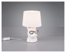 TRIO R50231001 Dosy fehér asztali lámpa Háztartás / Otthon / Kültér - Világítás / elektromosság - Asztali lámpa - 431499
