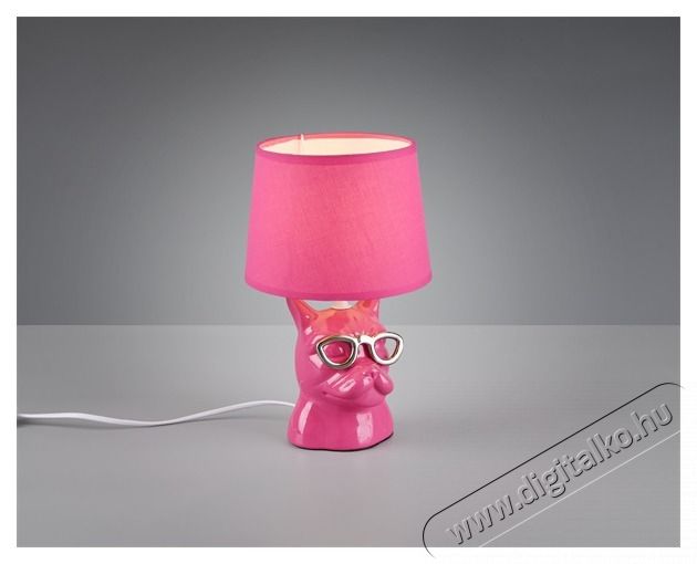 TRIO R50231093 Dosy r&oacute;zsasz&iacute;n asztali l&aacute;mpa H&aacute;ztart&aacute;s / Otthon / K&uuml;lt&eacute;r - Vil&aacute;g&iacute;t&aacute;s / elektromoss&aacute;g - Asztali l&aacute;mpa - 431498