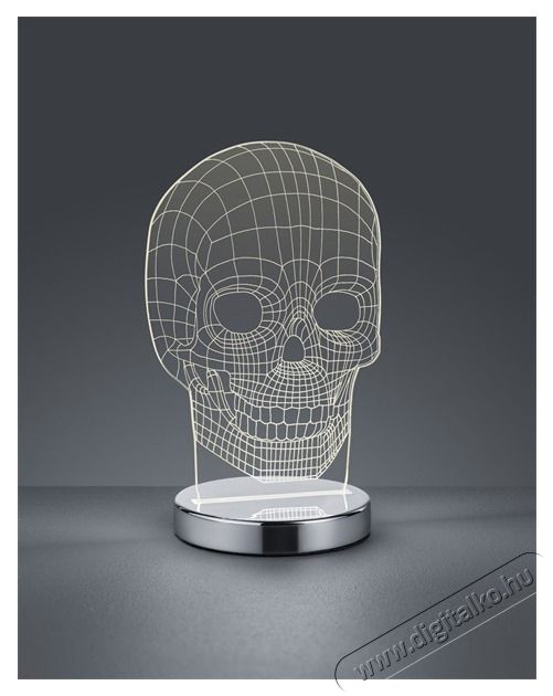 TRIO R52461106 Skull asztali l&aacute;mpa H&aacute;ztart&aacute;s / Otthon / K&uuml;lt&eacute;r - Vil&aacute;g&iacute;t&aacute;s / elektromoss&aacute;g - Asztali l&aacute;mpa - 431494