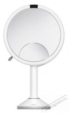 TRIO Simplehuman Sensor TRIO LED világítással, fehér, rozsdamentes acél Szépségápolás / Egészség - Tükör - 519231