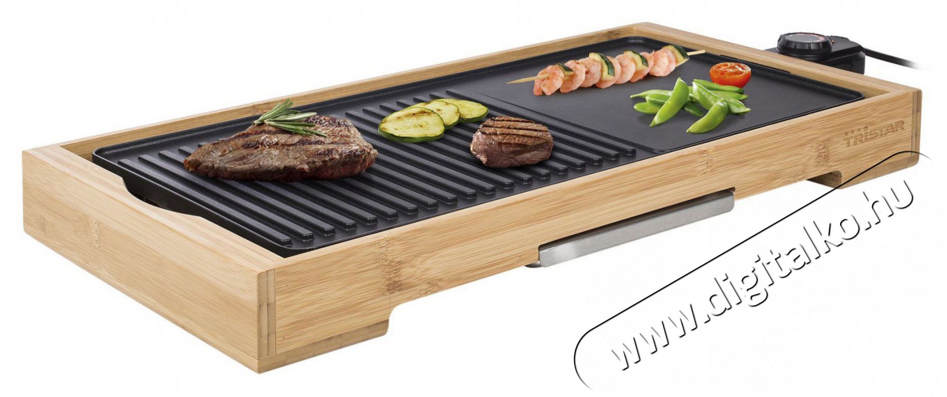 Tristar BP-2641 Konyhai term&eacute;kek - Konyhai kisg&eacute;p (s&uuml;t&eacute;s / főz&eacute;s / hűt&eacute;s / &eacute;telk&eacute;sz&iacute;t&eacute;s) - Kontakt grill s&uuml;tő / s&uuml;tőlap - 520217