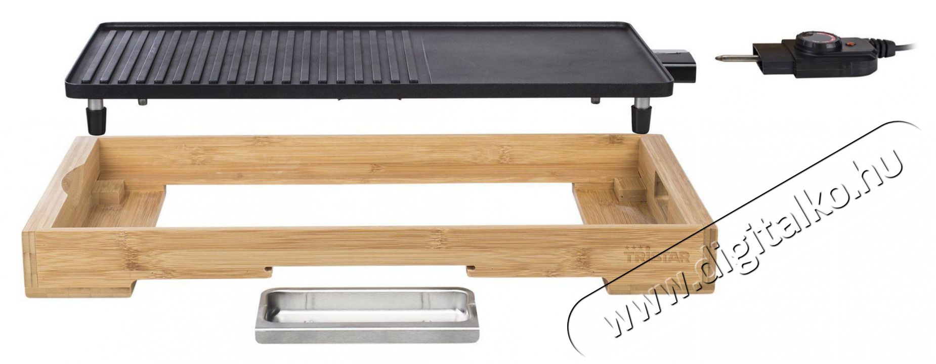 Tristar BP-2641 Konyhai term&eacute;kek - Konyhai kisg&eacute;p (s&uuml;t&eacute;s / főz&eacute;s / hűt&eacute;s / &eacute;telk&eacute;sz&iacute;t&eacute;s) - Kontakt grill s&uuml;tő / s&uuml;tőlap - 520217