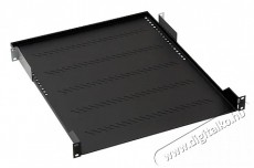 Triton 19“ 350mm perforált polc, 1U, terhelhetősége 50kg Iroda és számítástechnika - Hálózat - Hálózati kiegészítő - 391633