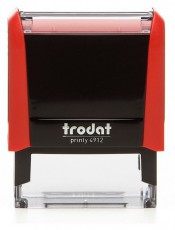 TRODAT 4912 Printy 4.0 piros b&eacute;lyegző Iroda &eacute;s sz&aacute;m&iacute;t&aacute;stechnika - Egy&eacute;b sz&aacute;m&iacute;t&aacute;stechnikai term&eacute;k - 390465