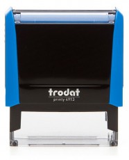 TRODAT 4913 Printy 4.0 bélyegző - kék/fekete Iroda és számítástechnika - Nyomtató - Kiegészítő - 390469