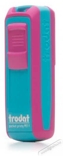 TRODAT Pocket Printy 9511 pink/türkiz bélyegző Iroda és számítástechnika - Nyomtató - Kiegészítő - 390420