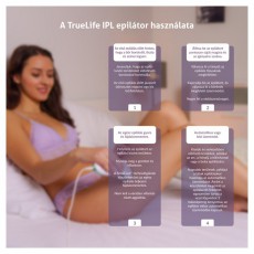 TRUELIFE BELLE IPL E5 epilátor Szépségápolás / Egészség - Szőrtelenítő / borotva - Női szőrtelenítő - 484221