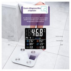 TRUELIFE FitScale W6 BT Bluetooth okosmérleg Szépségápolás / Egészség - Mérleg - Személy mérleg - 480512