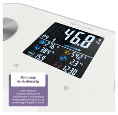 TRUELIFE FitScale W6 BT Bluetooth okosmérleg Szépségápolás / Egészség - Mérleg - Személy mérleg - 480512