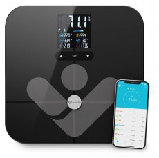TRUELIFE FitScale W7 BT Black Bluetooth okosmérleg Szépségápolás / Egészség - Mérleg - Személy mérleg - 480224