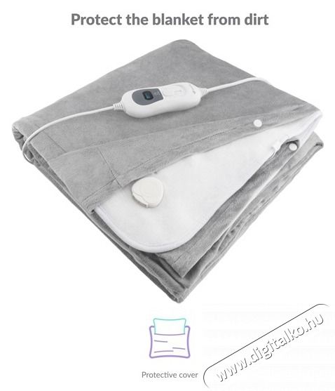 TRUELIFE HeatBlanket 1508 elektromos takar&oacute; Sz&eacute;ps&eacute;g&aacute;pol&aacute;s / Eg&eacute;szs&eacute;g - Meleg&iacute;t&eacute;s - Elektromos &aacute;gymeleg&iacute;tő - 480508