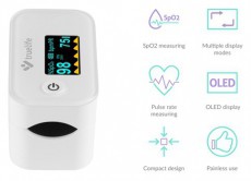 TRUELIFE Oximeter X3 pulzoxim&eacute;ter Sz&eacute;ps&eacute;g&aacute;pol&aacute;s / Eg&eacute;szs&eacute;g - V&eacute;rnyom&aacute;sm&eacute;rő - Kieg&eacute;sz&iacute;tő - 484069