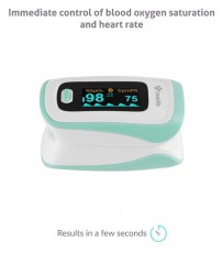TRUELIFE Oximeter X5 BT pulzoximéter Szépségápolás / Egészség - Vérnyomásmérő - Kiegészítő - 484071