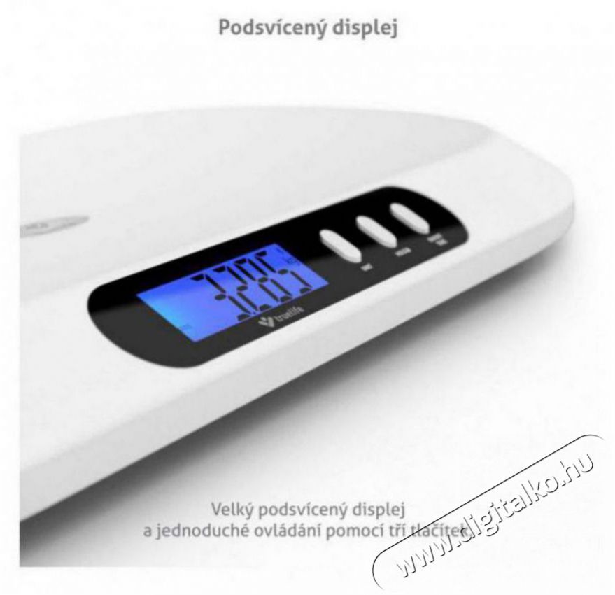 TRUELIFE BabyScale B5 BT babam&eacute;rleg Sz&eacute;ps&eacute;g&aacute;pol&aacute;s / Eg&eacute;szs&eacute;g - Baba mama term&eacute;k - Baba m&eacute;rleg - 485900