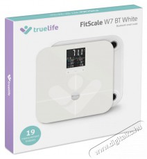TRUELIFE FitScale W7 BT White Bluetooth okosmérleg Szépségápolás / Egészség - Mérleg - Személy mérleg - 485901