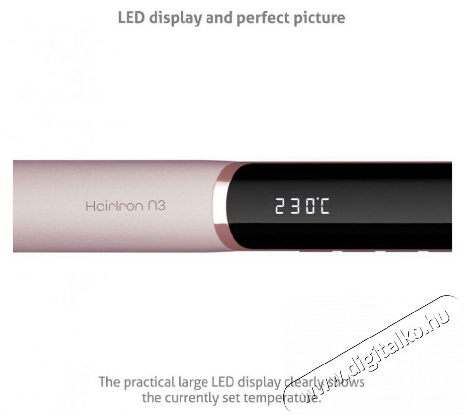 TRUELIFE HairIron N3 Sz&eacute;ps&eacute;g&aacute;pol&aacute;s / Eg&eacute;szs&eacute;g - Haj&aacute;pol&aacute;s - Hajvasal&oacute; / egyenes&iacute;tő - 510708