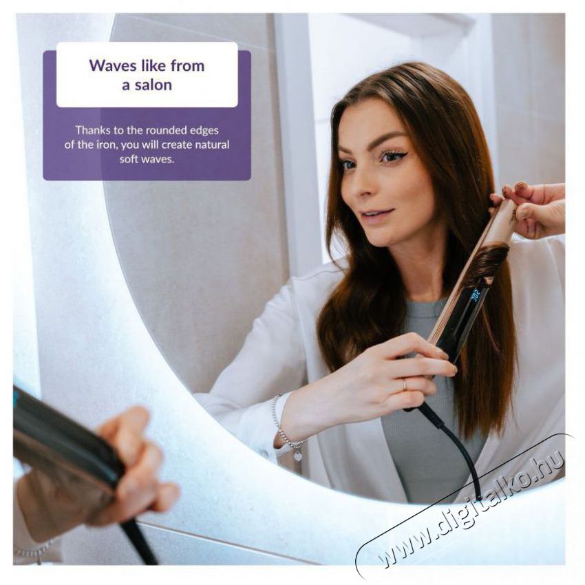 TRUELIFE HairIron N3 Sz&eacute;ps&eacute;g&aacute;pol&aacute;s / Eg&eacute;szs&eacute;g - Haj&aacute;pol&aacute;s - Hajvasal&oacute; / egyenes&iacute;tő - 510708