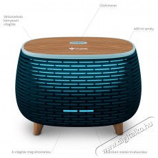 TRUELIFE AIR Diffuser D6 Aroma diff&uacute;zor Sz&eacute;ps&eacute;g&aacute;pol&aacute;s / Eg&eacute;szs&eacute;g - L&eacute;gtiszt&iacute;t&oacute; / p&aacute;r&aacute;s&iacute;t&oacute; / p&aacute;r&aacute;tlan&iacute;t&oacute; - P&aacute;r&aacute;s&iacute;t&oacute; - 526520