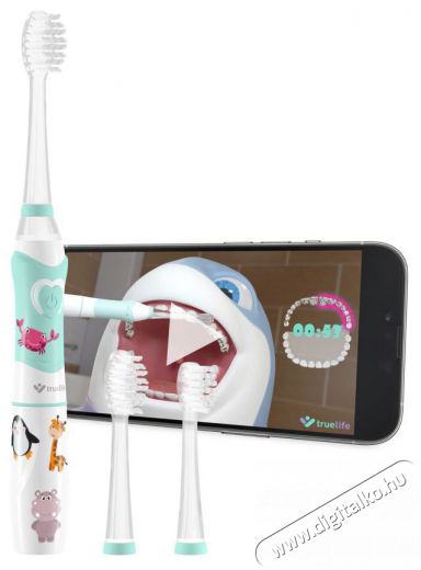 TRUELIFE SonicBrush Kid G Elektromos fogkefe Szépségápolás / Egészség - Száj / fog ápolás - Elektromos fogkefe - 526513