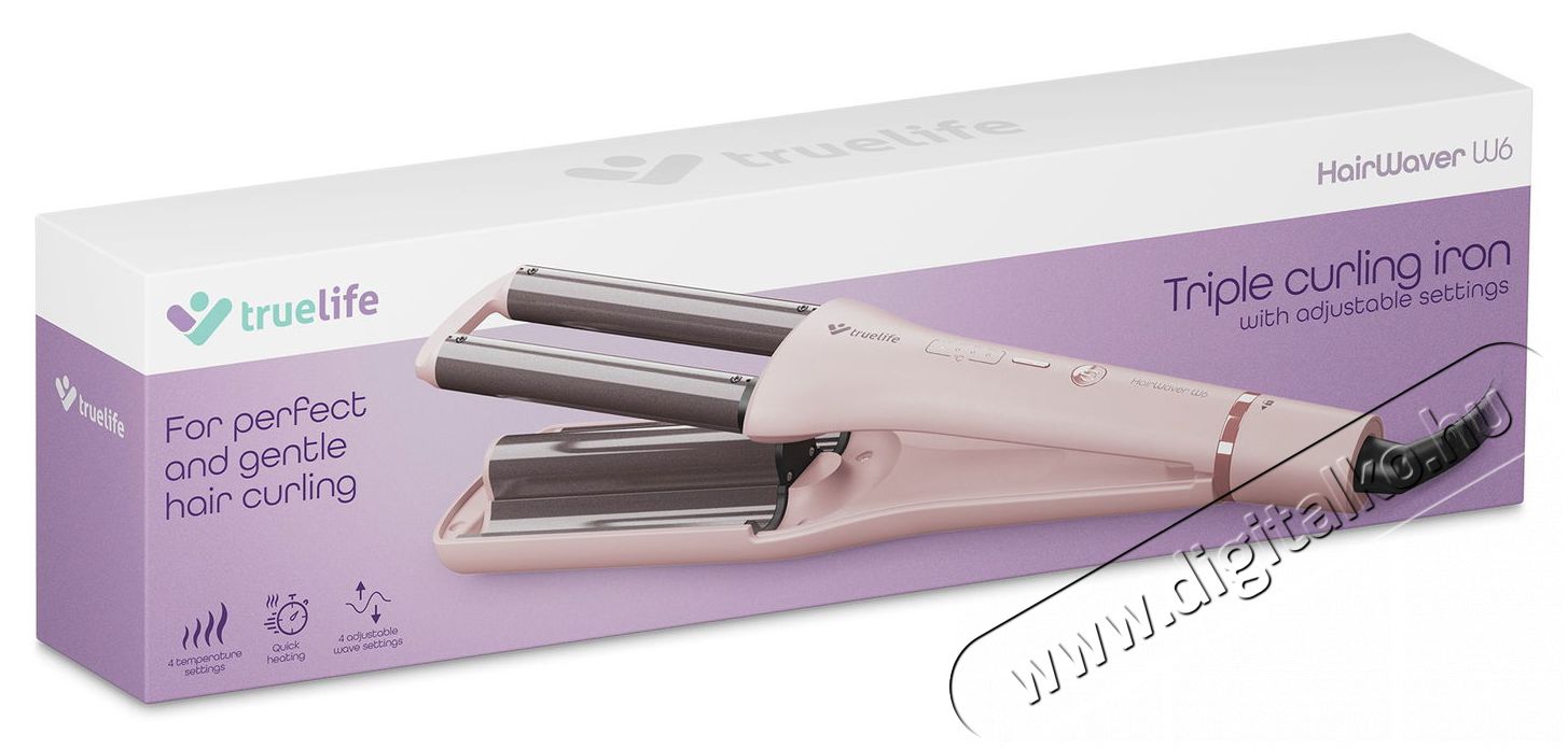 TRUELIFE W6 Hajs&uuml;tővas Sz&eacute;ps&eacute;g&aacute;pol&aacute;s / Eg&eacute;szs&eacute;g - Haj&aacute;pol&aacute;s - Hajs&uuml;tővas / g&ouml;nd&ouml;r&iacute;tő - 526518