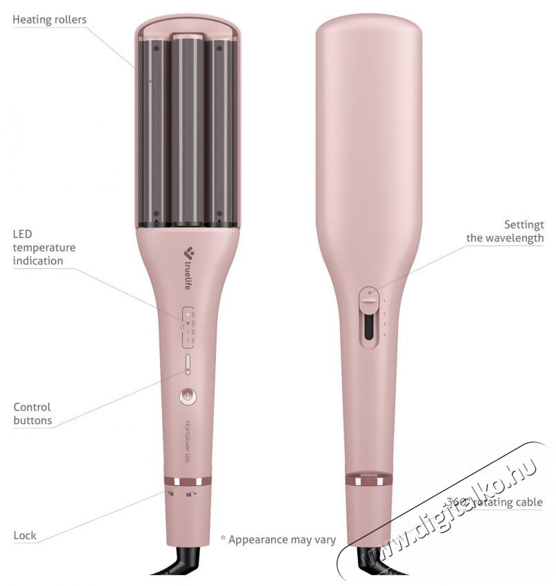 TRUELIFE W6 Hajs&uuml;tővas Sz&eacute;ps&eacute;g&aacute;pol&aacute;s / Eg&eacute;szs&eacute;g - Haj&aacute;pol&aacute;s - Hajs&uuml;tővas / g&ouml;nd&ouml;r&iacute;tő - 526518