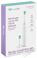 TRUELIFE SonicBrush Clean30 fehér Elektromos fogkefe Szépségápolás / Egészség - Száj / fog ápolás - Elektromos fogkefe - 526498