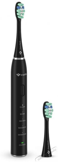 TRUELIFE SonicBrush Clean30, fekete Elektromos fogkefe Szépségápolás / Egészség - Száj / fog ápolás - Elektromos fogkefe - 526499