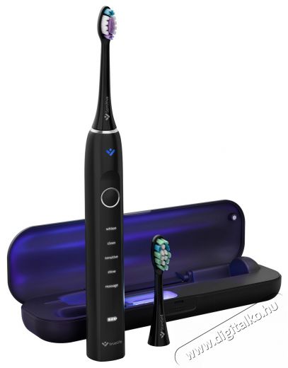 TRUELIFE SonicBrush Clean70 UV Black Elektromos fogkefe Szépségápolás / Egészség - Száj / fog ápolás - Elektromos fogkefe - 526501