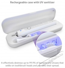 TRUELIFE SonicBrush Clean70 UV Elektromos fogkefe Sz&eacute;ps&eacute;g&aacute;pol&aacute;s / Eg&eacute;szs&eacute;g - Sz&aacute;j / fog &aacute;pol&aacute;s - Elektromos fogkefe - 526500