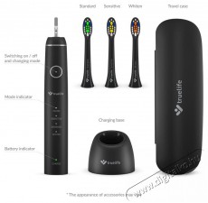TRUELIFE SonicBrush Compact Black Elektromos fogkefe Szépségápolás / Egészség - Száj / fog ápolás - Elektromos fogkefe - 526503