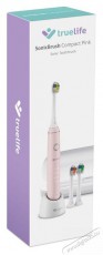 TRUELIFE SonicBrush Compact Pink Elektromos fogkefe Szépségápolás / Egészség - Száj / fog ápolás - Elektromos fogkefe - 526507