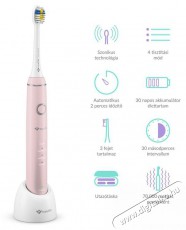 TRUELIFE SonicBrush Compact Pink Elektromos fogkefe Szépségápolás / Egészség - Száj / fog ápolás - Elektromos fogkefe - 526507