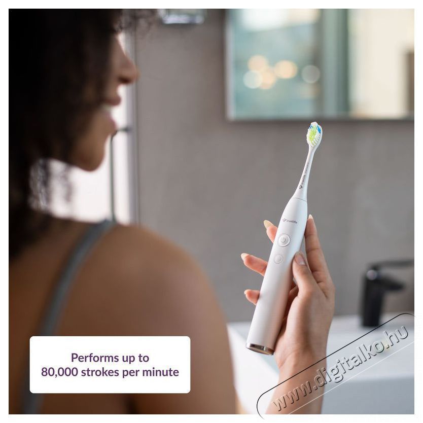 TRUELIFE SonicBrush GL UV Elektromos fogkefe Sz&eacute;ps&eacute;g&aacute;pol&aacute;s / Eg&eacute;szs&eacute;g - Sz&aacute;j / fog &aacute;pol&aacute;s - Elektromos fogkefe - 526510